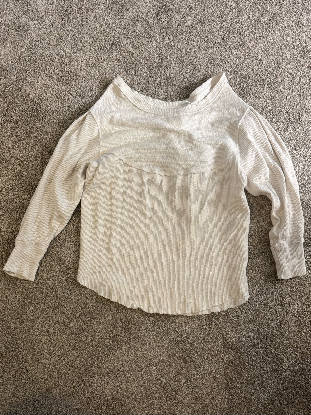 We The Free Off-Shoulder Knit Top - Cream